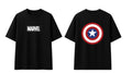 Black Marvel Graphic Tee