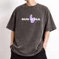 Sakuna Reign Acid Wash Tee