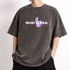 Sakuna Reign Acid Wash Tee